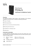 SEH SEH InterCon PS54a-G Installation guide