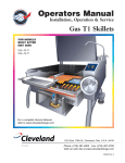 Cleveland SGL-40-T1 Service manual