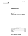 Ericsson C3 MAESTRO LBI-39055 Specifications