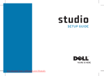 Dell pp33l Setup guide