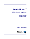 Multitech RouteFinder MTASR3 User guide