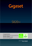 Siemens Gigaset S820A User guide