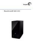 Seagate BlackArmor NAS 220 User guide