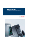 Bosch VIDOS Installation guide