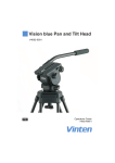 Vision blue Pan and Tilt Head