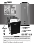 Mod Con 300 Installation manual