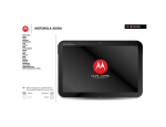 Motorola Wireless keyboard User manual