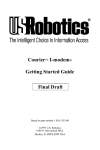 Robotics COURIER Technical information