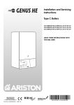 Ariston GENUS Technical information