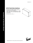 Varec 8300 series Instruction manual