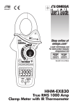 Extech Instruments EX830 User`s guide
