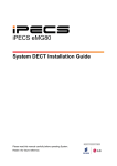 Ericsson GDC-500H Installation guide