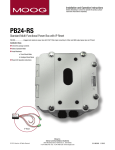 Moog IPRS01 Operating instructions