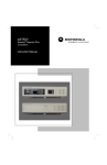 Motorola Digital Spectra Plus Instruction manual