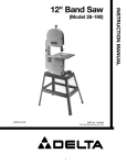 Delta 28-190 Instruction manual