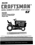 Craftsman 917.256591 Specifications