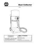 Shopsmith DustCollector Specifications