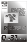 MTHTrains RealTrax O-3 Operating instructions