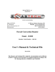 Brainchild BTC-9300 User`s manual