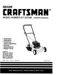 Craftsman 917.387000 Owner`s manual