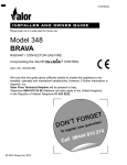 Valor Fires 348 Brava Installation guide