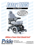 Pride Mobility ES 8 Owner`s manual