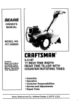 Craftsman 917.298560 Owner`s manual