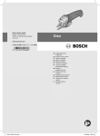 Bosch Ciso User manual