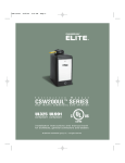 Elite CSW200UL Specifications