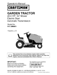Craftsman 917.288461 Operator`s manual
