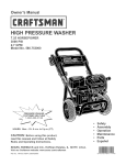 Craftsman 580.752270 Specifications