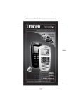 Uniden WHAMx4 Specifications