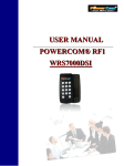 Powercom WRS7000DSI-5 User manual