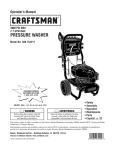Craftsman 580.752211 Operating instructions