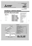 Mitsubishi Electric PMH-P.BA Service manual