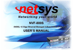 Dynamix 4-Band VDSL CO/CPE Modem User`s manual