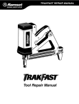 RAMSET TrakFast TF1100 Repair manual