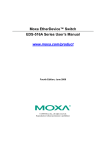 Moxa Technologies EDS-516A Series User`s manual