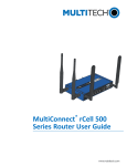 Multitech rCell 500 Series User guide