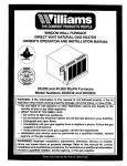 Williams 4003532 Installation manual