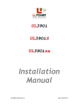 ULPOWER UL390iSA Installation manual