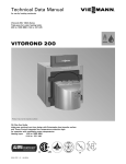 Viessmann VD2A Series Technical data