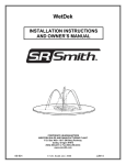 S.R.Smith WetDek Owner`s manual