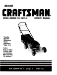 Craftsman 917.383340 Owner`s manual