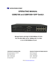 Waters Network Systems GSM2109 Specifications