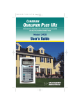 Calculated Industries QUALIFIER PLUS IIx User`s guide