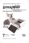 Applica LitterMaid LM680 Instruction manual