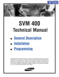 Samsung SVM-400 User guide
