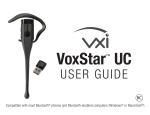 VXI VoxStar User guide