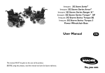 Mistral Wheelchair User manual